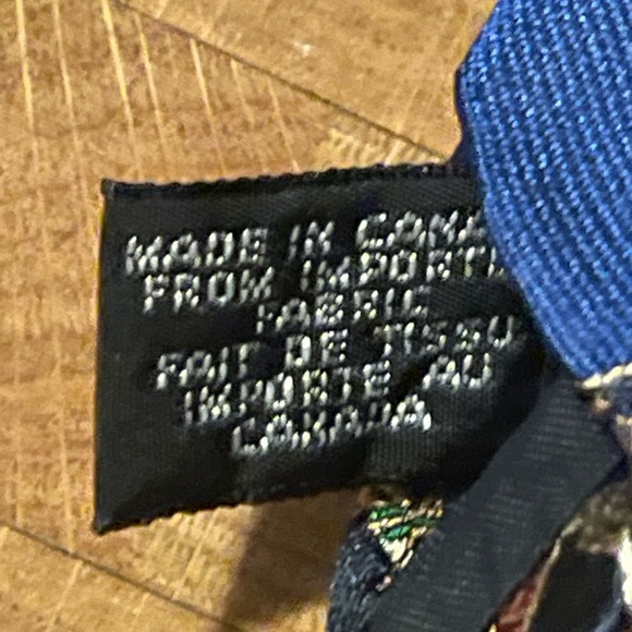 Vintage Ralph Lauren polo crest neck tie hand made - Picture 4 of 5